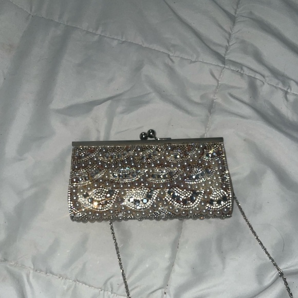 Sparkling purse✨beaded clutch evening bag party bag bedazzled bag - Picture 4 of 13